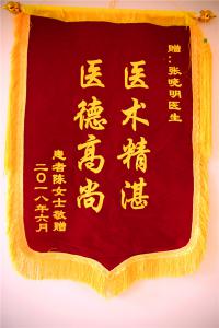 醫(yī)術精湛 醫(yī)德高尚（張曉明）